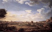 Veduta di Roma dalle pendici di Monte Mario 1749