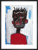 Basquiat Self Portrait 1984 poster