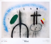 Joan Miro, Poster - Personatges 1962
