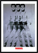 Andy Warhol - poster - Elvis 1963, Triple Elvis