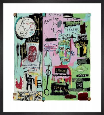 Basquiat In Italian, 1983 poster