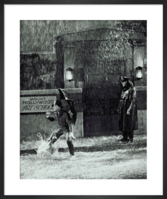 Gene Kelly Singing in the Rain poster