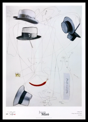 Joan Miro, Poster - Collage 1934