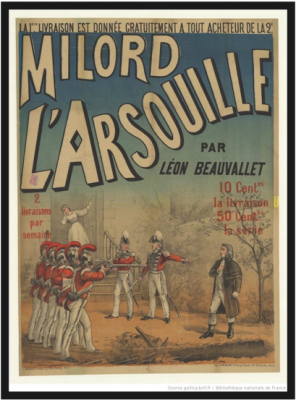 Antik affisch från 1888