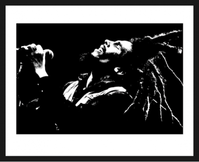 Bob Marley (B&W)
